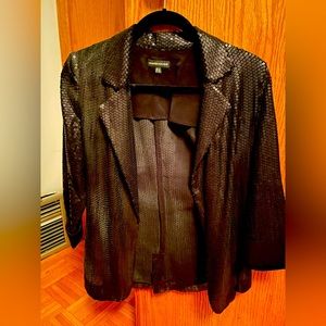 Black sequin blazer
